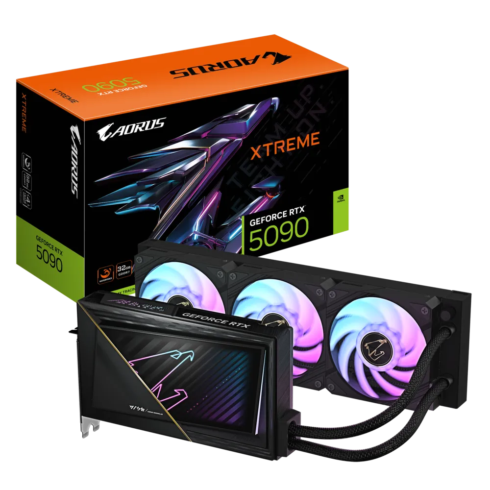Gigabyte Aorus GeForce RTX 5090 XTREME WATERFORCE 32G Graphics Card - Image 8