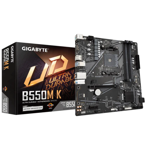 Gigabyte B550M K AMD Ultra Durable Motherboard