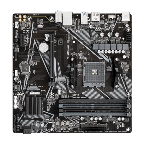Gigabyte B550M K AMD Ultra Durable Motherboard - Image 4