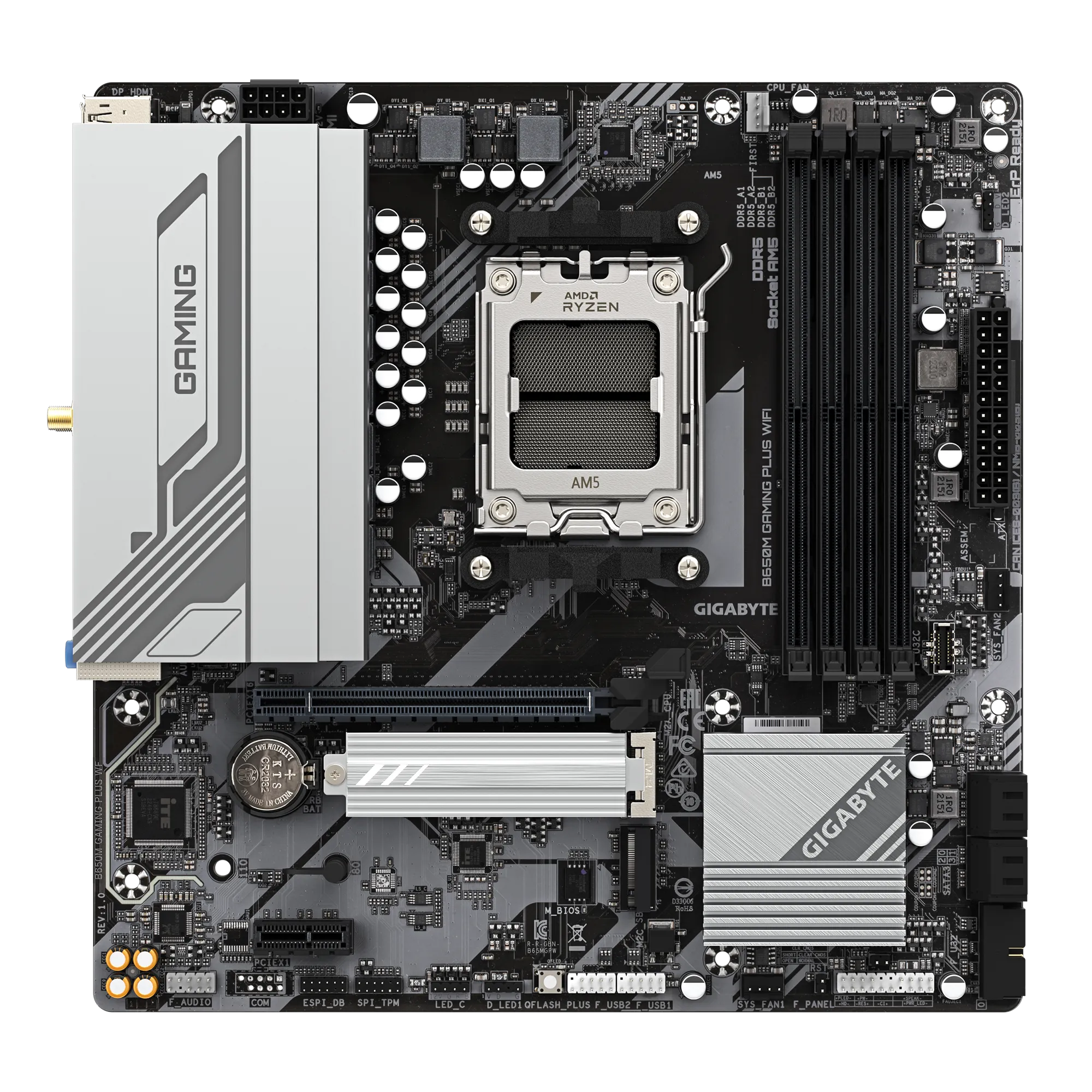 Gigabyte B650M GAMING PLUS WIFI Motherboard - Image 2