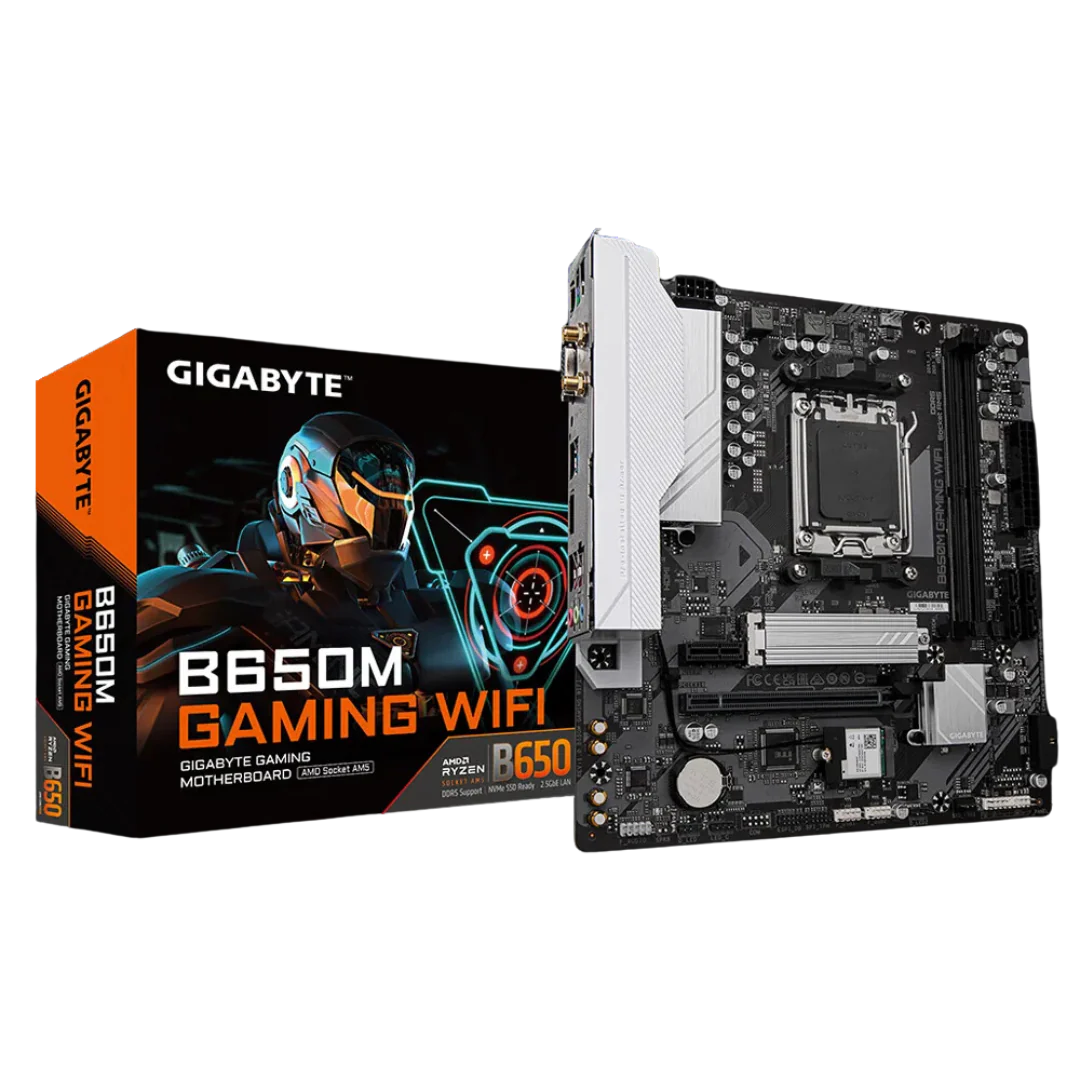 Gigabyte B650M Gaming WIFI Micro ATX Motherboard with DDR5 Support