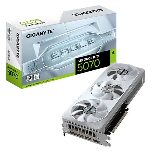 Gigabyte GeForce RTX 5070 Eagle OC Ice SFF 12GB GDDR7 Graphics Card