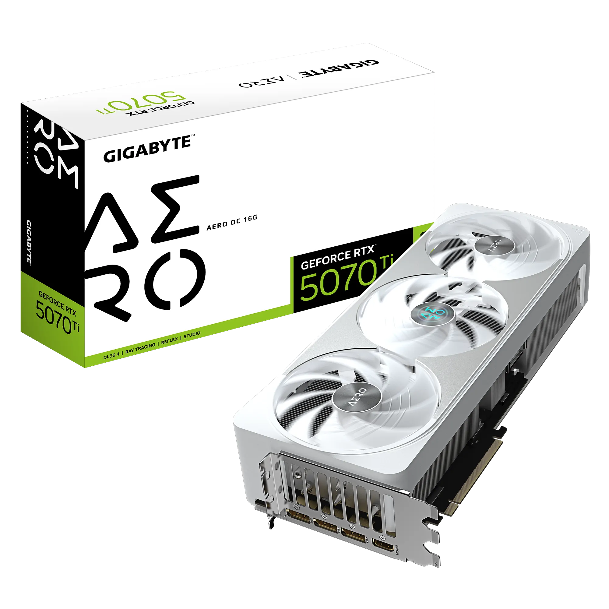 Gigabyte GeForce RTX 5070 Ti AERO OC 16GB GDDR7 Graphics Card