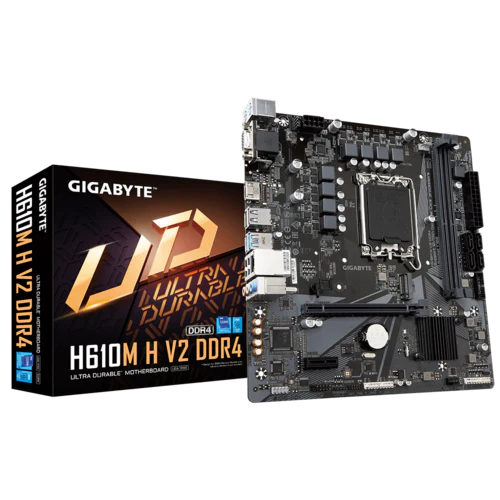 GIGABYTE H610M-H Motherboard - DDR4, Micro ATX, Essential Connectivity - Image 2