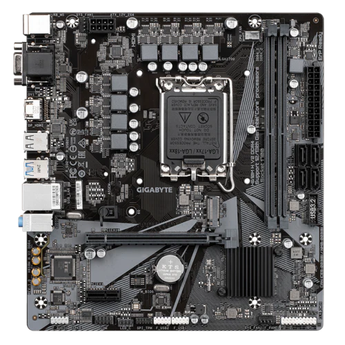 GIGABYTE H610M-H Motherboard - DDR4, Micro ATX, Essential Connectivity - Image 3