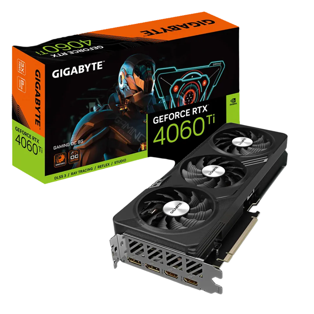 Gigabyte RTX 4060 Ti Gaming OC 8GB GDDR6 Graphics Card