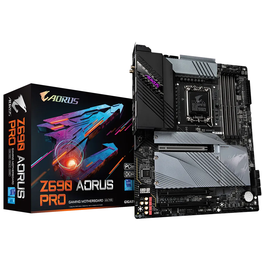 Gigabyte Z690 AORUS PRO WIFI/BT DDR4 Motherboard