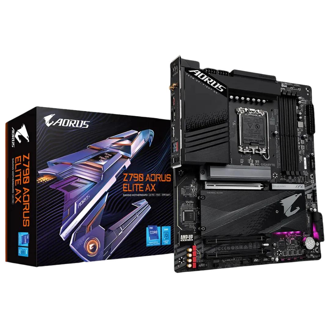Gigabyte Z790 Aorus Elite AX (Wi-Fi 6E) DDR5 7600(O.C.) ATX Motherboard