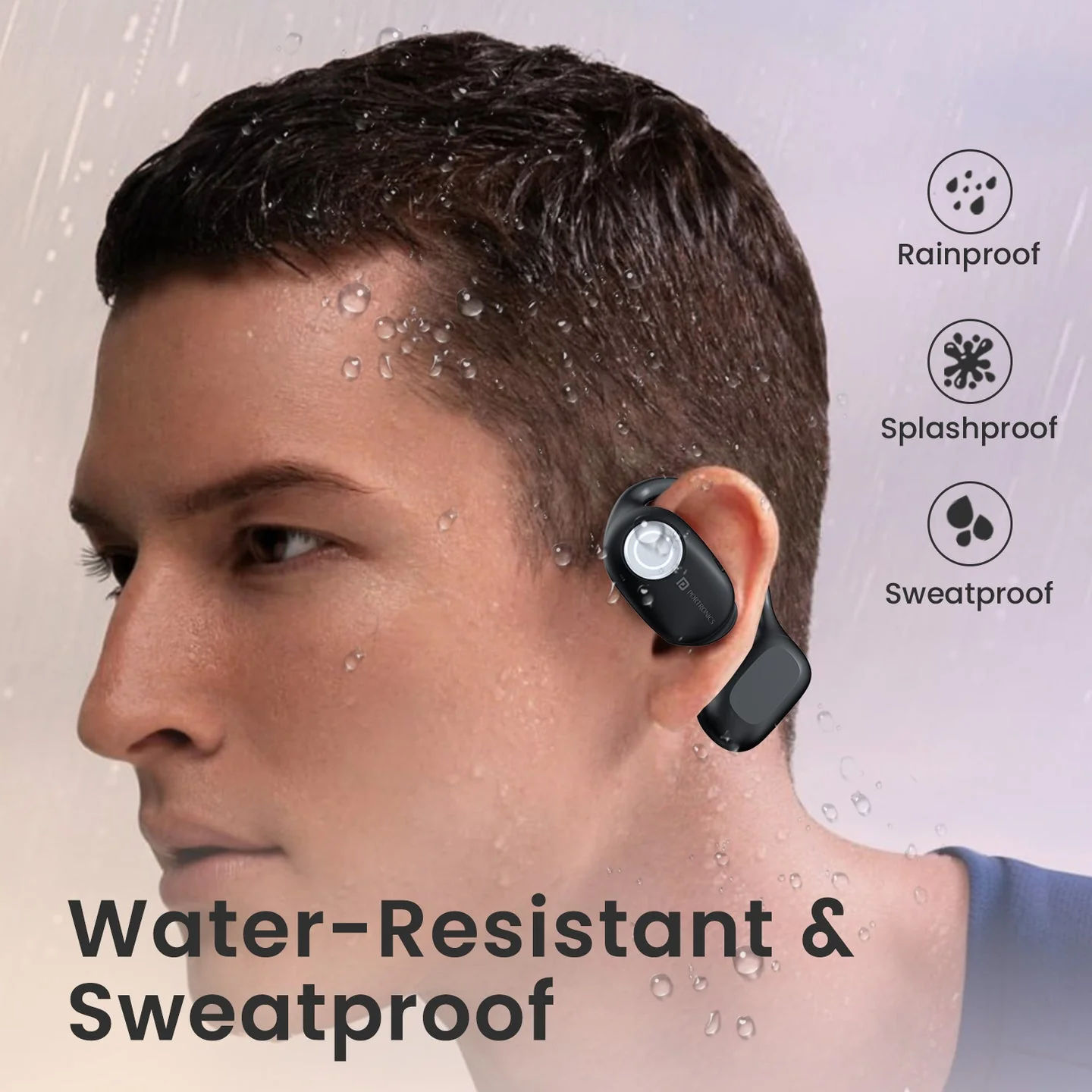 PORTRONICS Harmonics Twins 30 | 30 Hour Playtime | 16mm Dynamic Driver| Open Ear Comfort| LED Display - Image 33