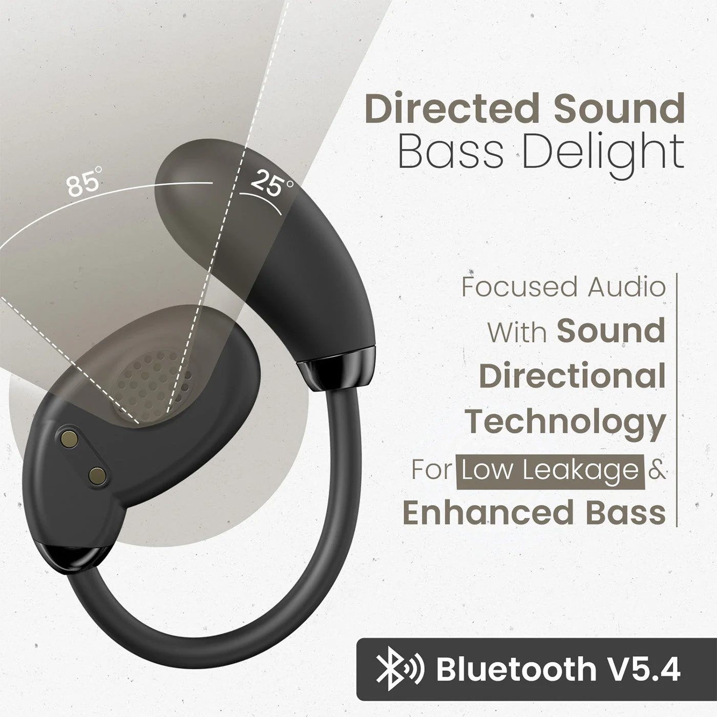 PORTRONICS Harmonics Twins 31 | Touch Control | Bluetooth 5.4V | Secure Ear Fit| Type C Fast Charging - Image 12
