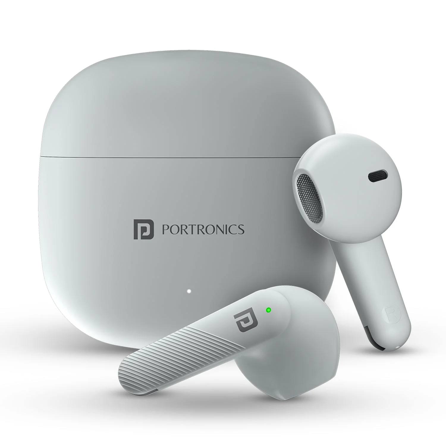 PORTRONICS Harmonics Twins S18 | Game/Music Mode |Crystal Clear Calls | Bluetooth 5.3V | Touch Control - Image 25