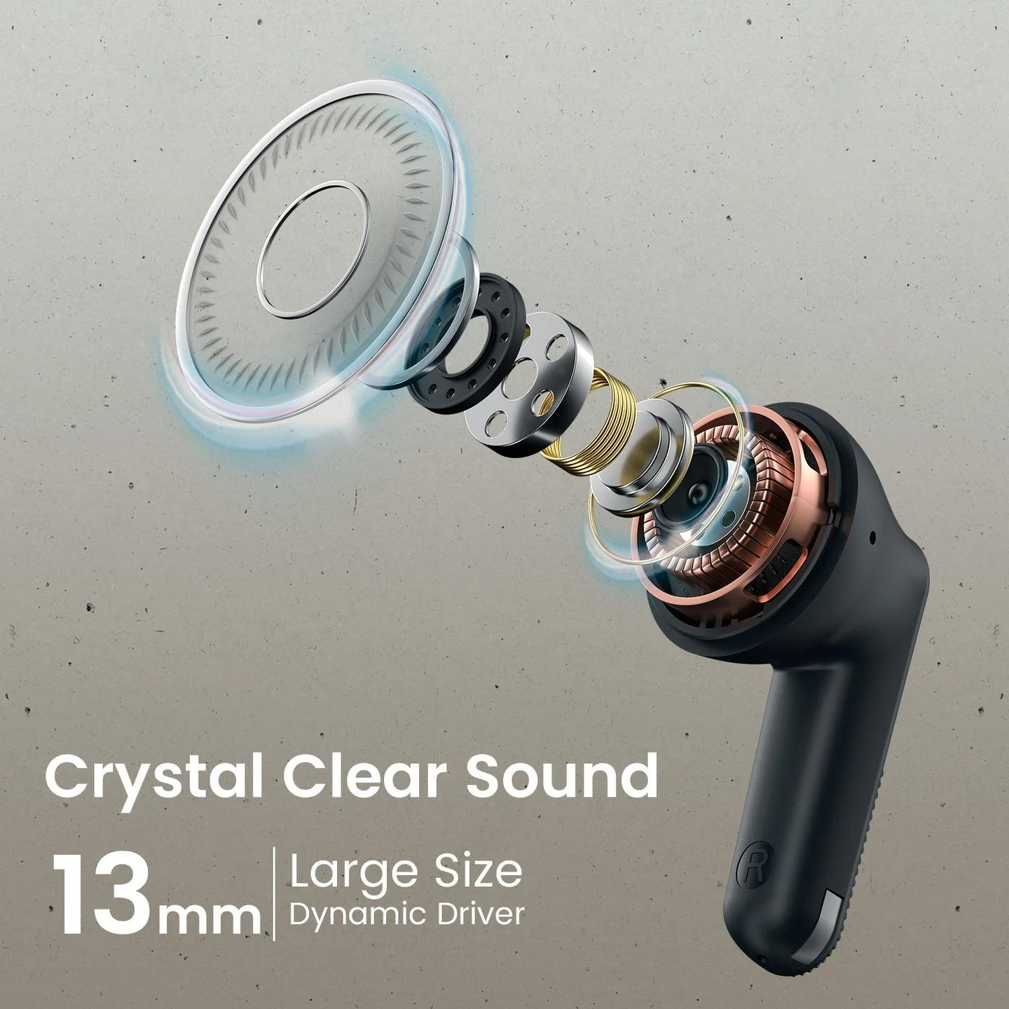 PORTRONICS Harmonics Twins S18 | Game/Music Mode |Crystal Clear Calls | Bluetooth 5.3V | Touch Control - Image 3