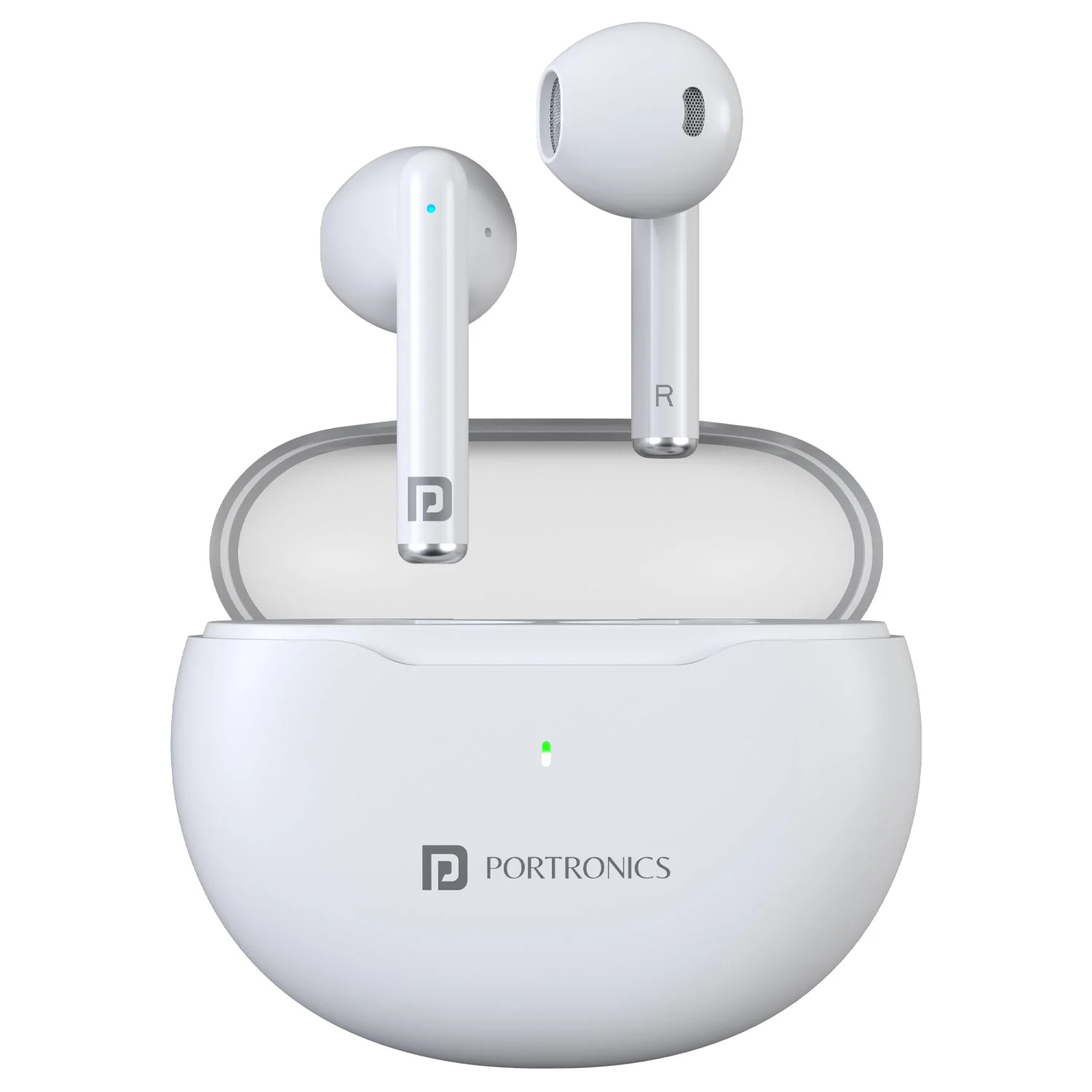 PORTONICS Harmonics Twins S20 | Gaming & Music Mode | 13mm Bass Dynamic Mode | Touch Control | Type C Fast Charging - Image 16