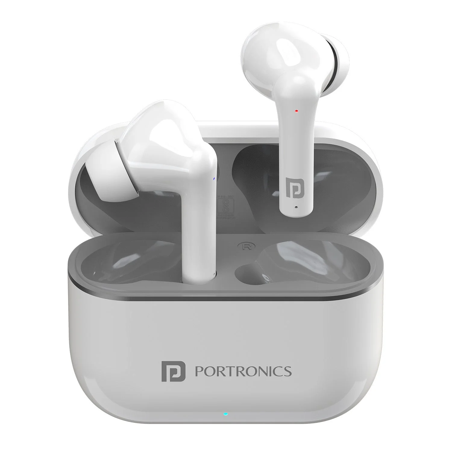 PORTRONICS Harmonics Twins S6 | Auto ENC | Quad Mic | Touch Control | Bass/Game Mode - Image 5