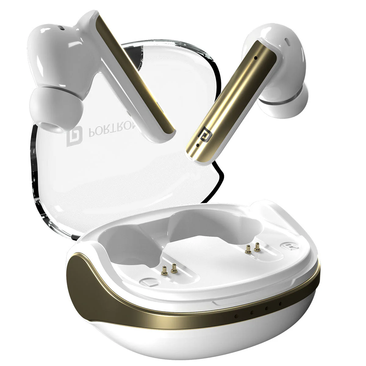 PORTRONICS Harmonics Twins S7 35 Hour Playtime | Quad Mic | Touch Control | 13mm Driver - Image 2