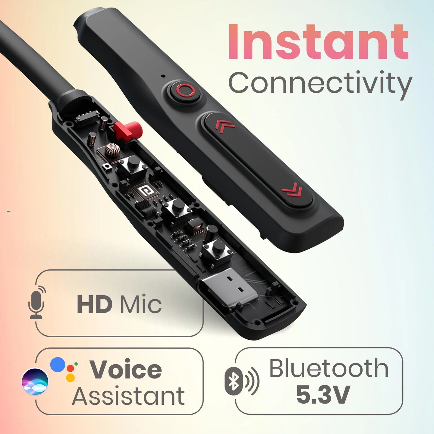 PORTRONICS Harmonics Z11 35 Hour Playtime | 10mm Dynamic Driver | Magnetic Earbuds | Type C Fast Charging - Image 4