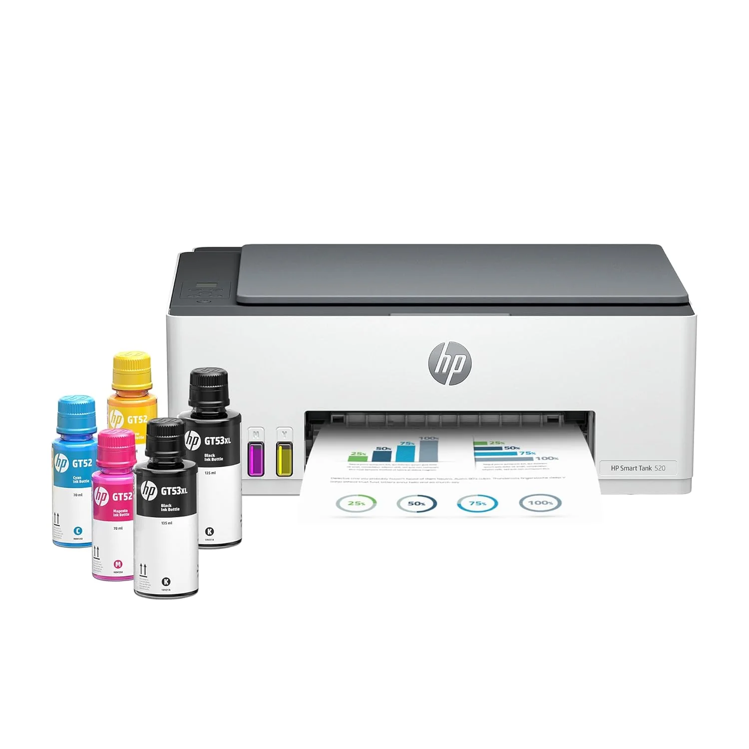 HP 520 Ink Tank PSC MFP | Print, Copy and Scan for Home and Office