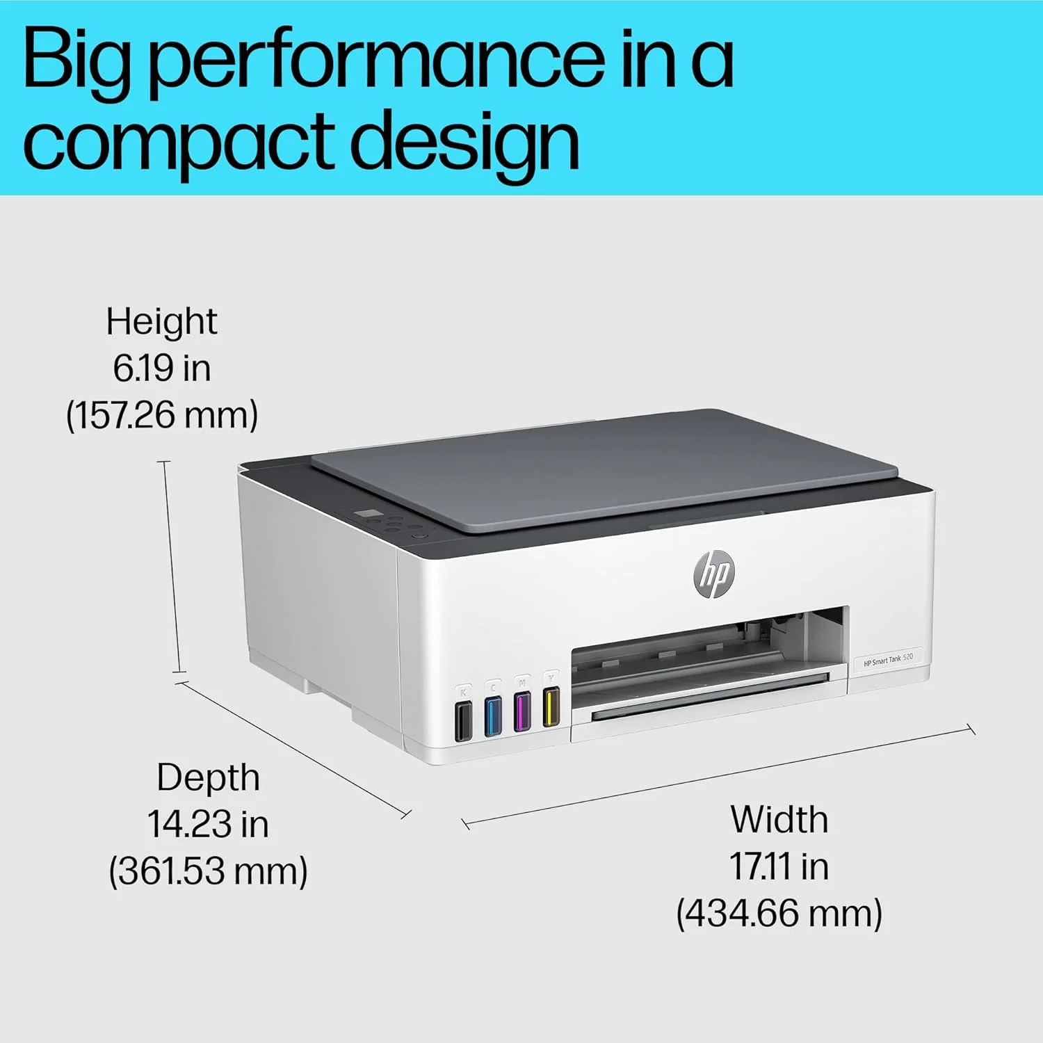 HP 520 Ink Tank PSC MFP | Print, Copy and Scan for Home and Office - Image 2