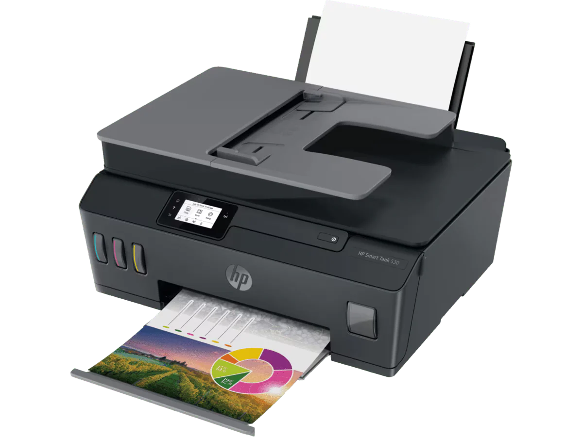 HP 530 Ink Tank PSCWL MFP ADF | Print, Copy and Scan for Home and Office - Image 3