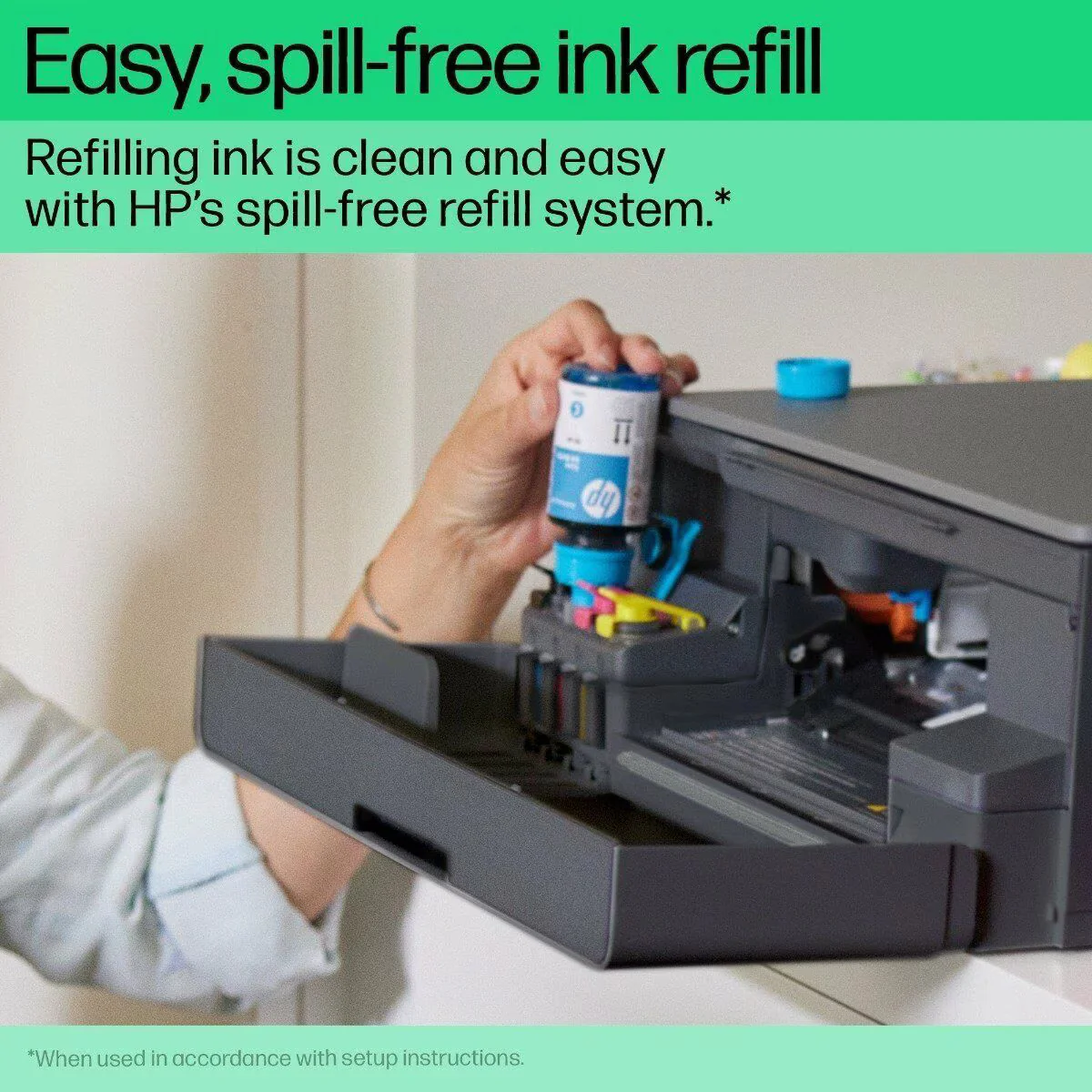 HP 581 Ink Tank PSCWL MFP | Print, Copy and Scan for Home and Office - Image 5