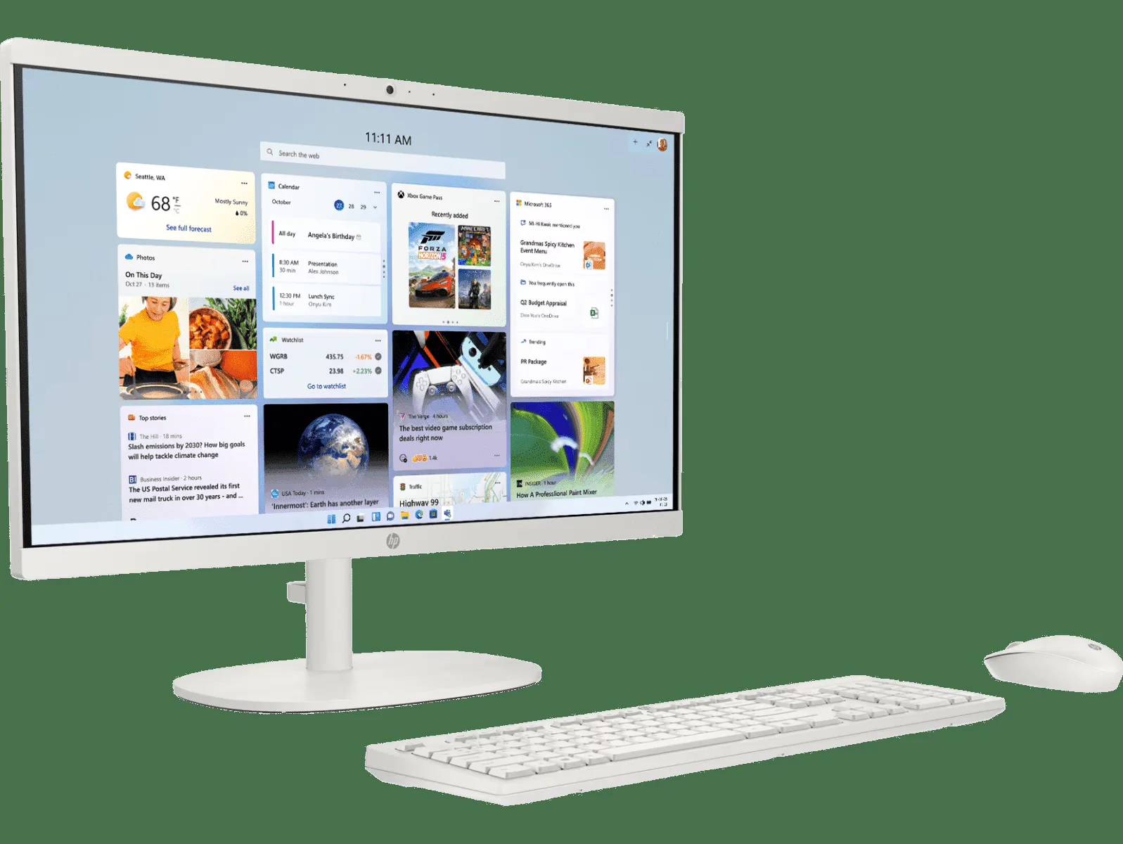 HP All In One PC, Intel Core i3-N300, Intel UHD Graphics, 8GB, 512 GB SSD, 21.5" FHD, 22-DG0786IN - Image 2
