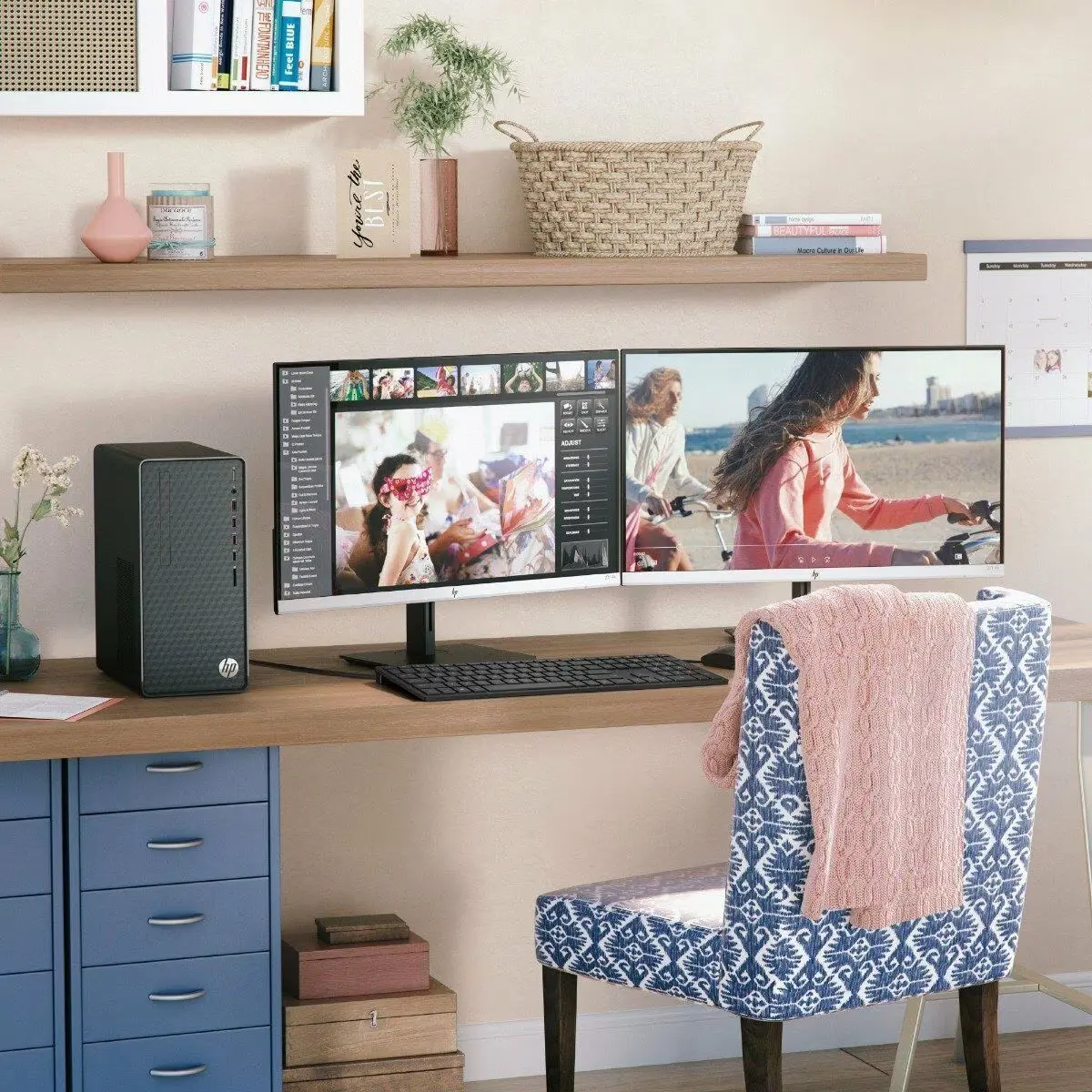HP Desktop PC M01-F2791IN 12th Gen Intel Core i7/8GB/256GB SSD/1TB HDD - Image 5