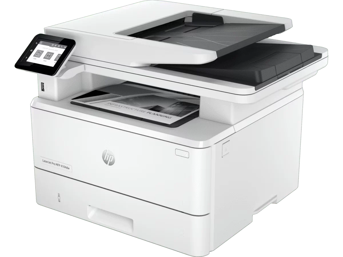 HP LaserJet Pro 4104DW MFP Printer | Print, Copy and Scan for Home and Office - Image 2