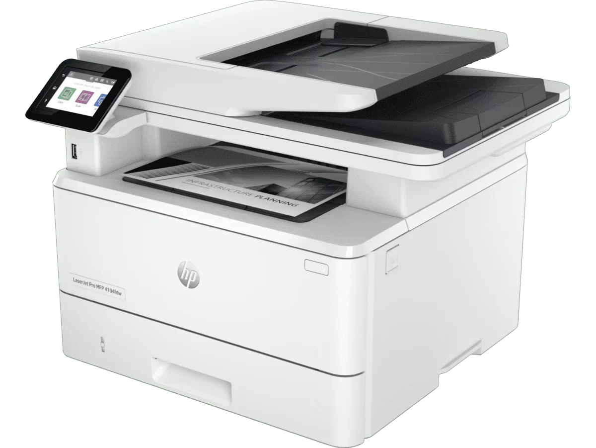 HP LaserJet Pro 4104FDW MFP Printer | Print, Copy, Scan and fax for Home and Office - Image 2