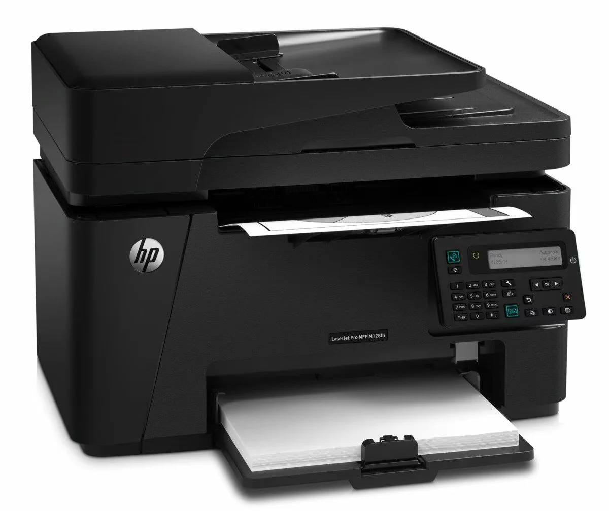 HP LaserJet Pro M128FN MFP Printer | Print, Copy, Scan and fax for Home and Office - Image 3