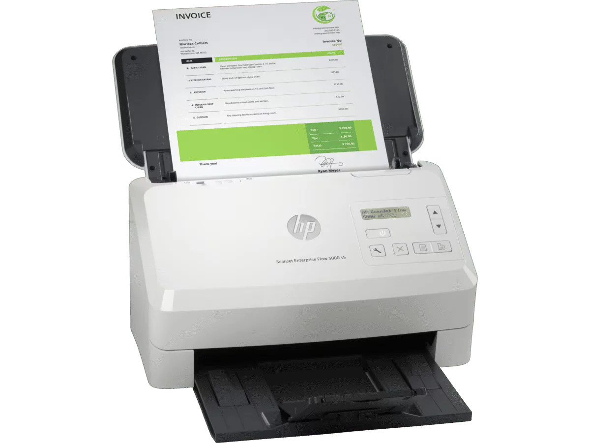 HP ScanJet 5000 S5 Sheetfed | Simplex/Duplex Scanning for Home and Office - Image 2