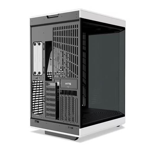 Hyte Y70 Panoramic E-ATX Mid Tower Cabinet (Black and White) - Image 3
