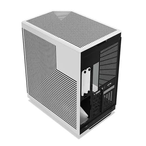 Hyte Y70 Panoramic E-ATX Mid Tower Cabinet (Black and White) - Image 5