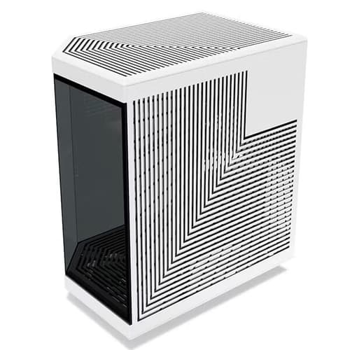 Hyte Y70 Panoramic E-ATX Mid Tower Cabinet (Black and White) - Image 6