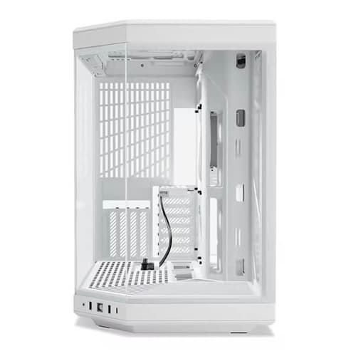Hyte Y70 Panoramic E-ATX Mid Tower Cabinet (White) - Image 2