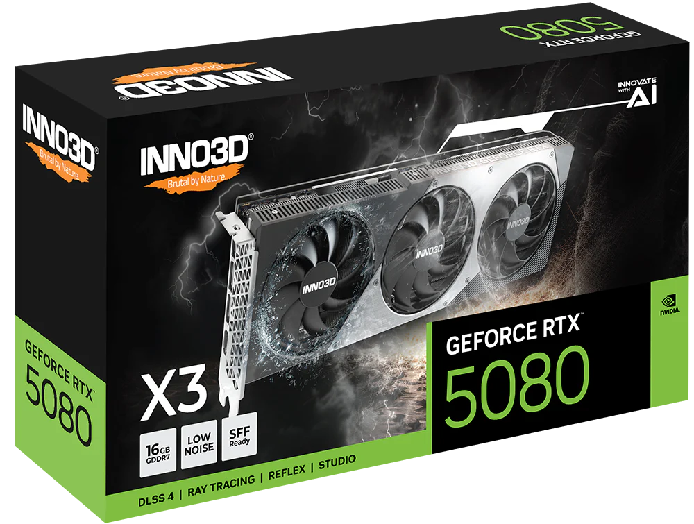 INNO3D GEFORCE RTX 5080 X3 16GB GDDR7 Graphics Card - Image 6