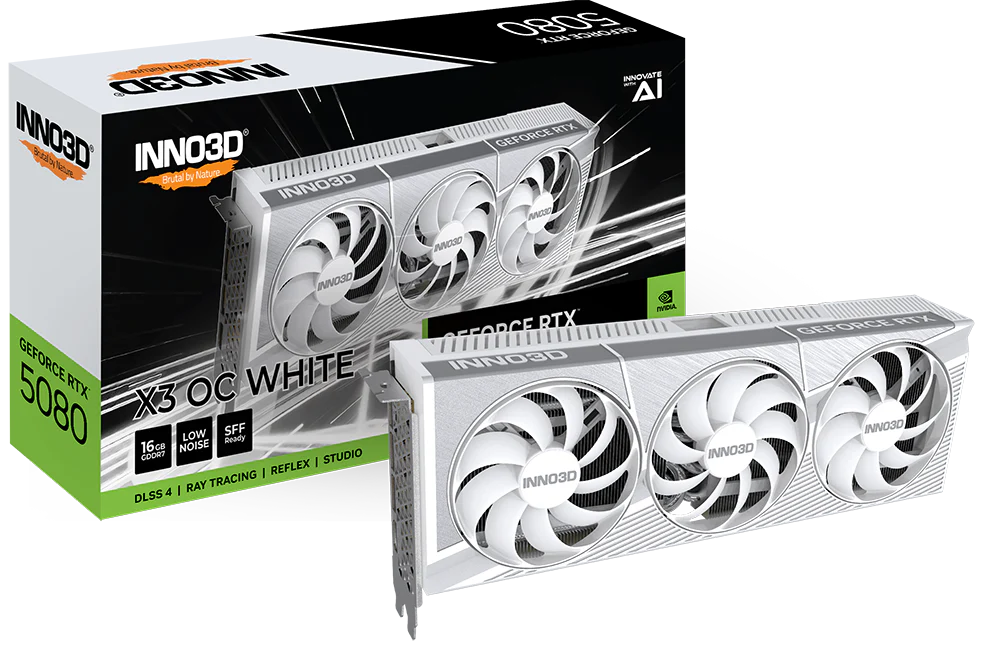 INNO3D GEFORCE RTX 5080 X3 OC 16GB GDDR7 Graphics Card - Image 4