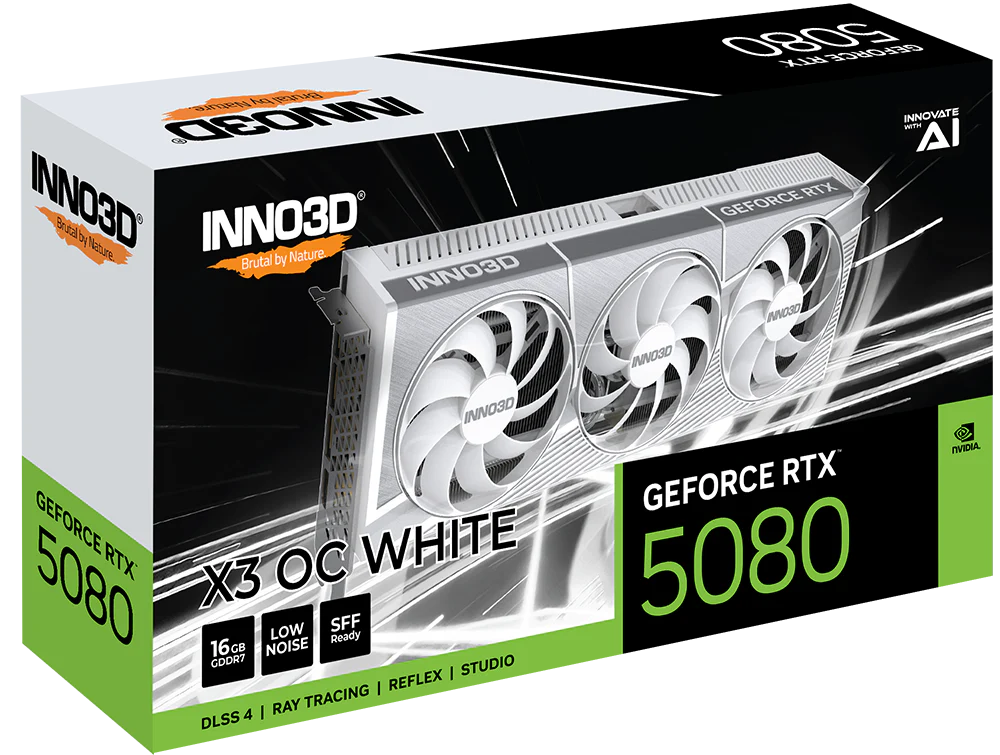 INNO3D GEFORCE RTX 5080 X3 OC 16GB GDDR7 Graphics Card - Image 6