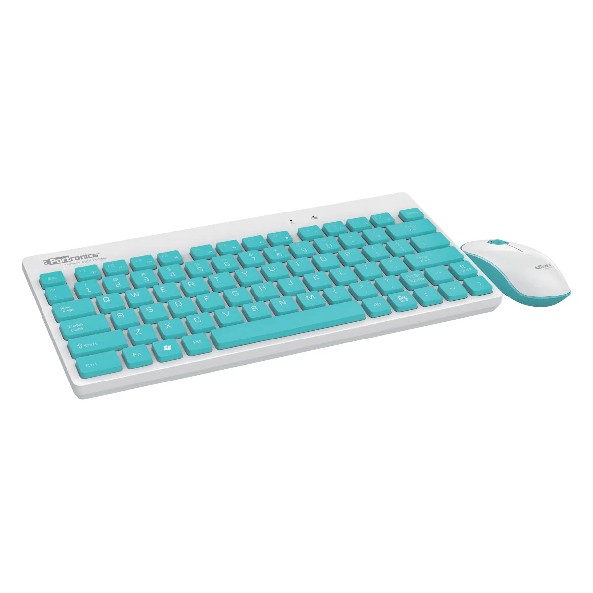 PORTRONICS Key 2 Combo Multimedia Wireless Keyboard & Mouse 2.4 GHz Wireless | Tenkeyless Size | Single USB Receiver | High-Precision Mouse - Image 15