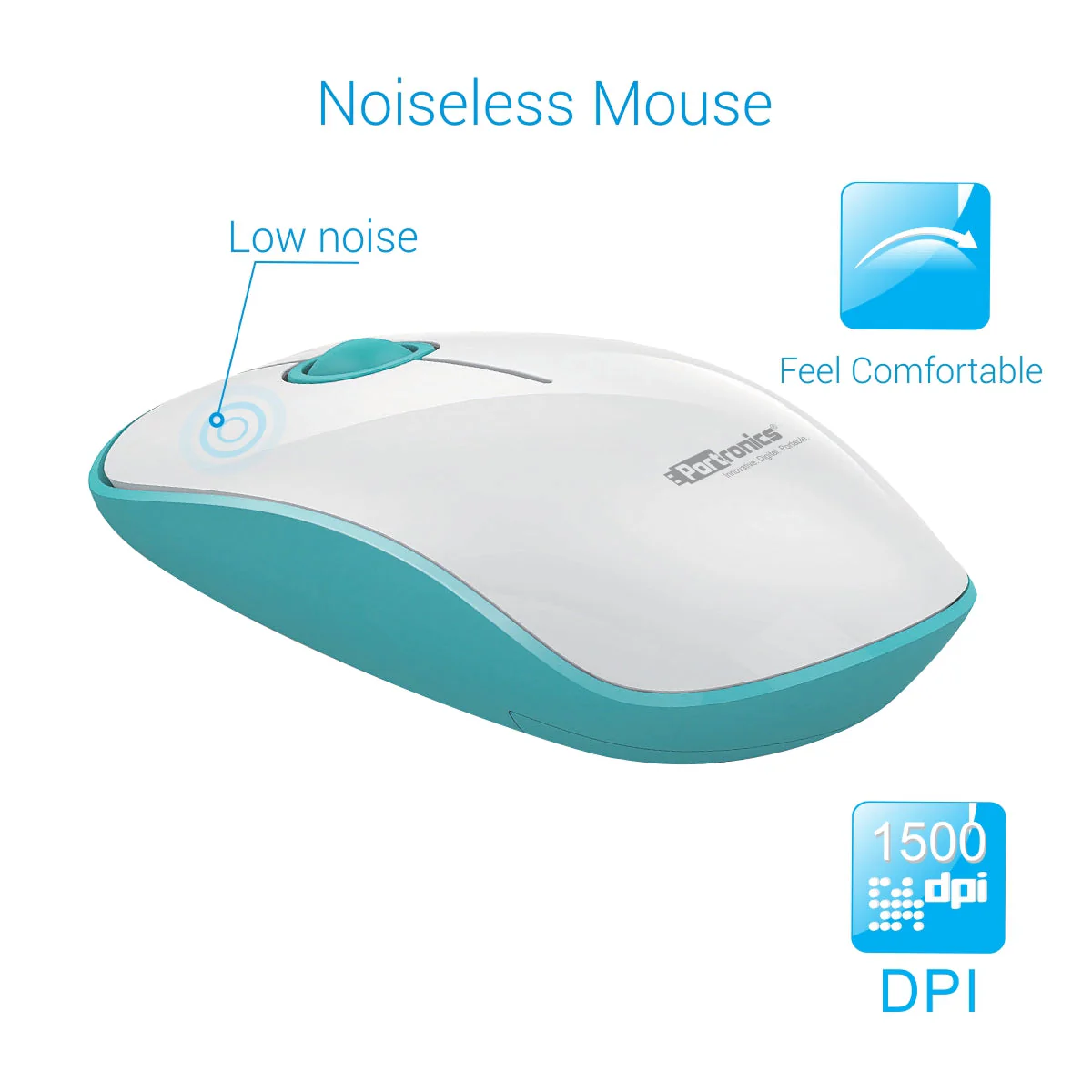 PORTRONICS Key 2 Combo Multimedia Wireless Keyboard & Mouse 2.4 GHz Wireless | Tenkeyless Size | Single USB Receiver | High-Precision Mouse - Image 20