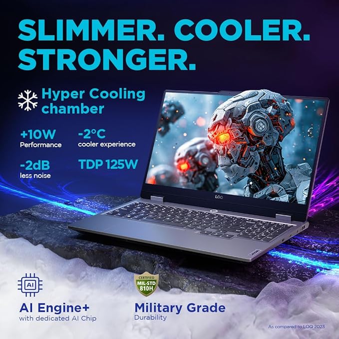 Lenovo LOQ 2024 Gaming Laptop Intel Core i5-13450HX 15.6" (39.6cm) 144Hz 300Nits FHD IPS (16GB/512GB SSD/Win 11/NVIDIA RTX 4050 6GB) 83DV007GIN - Image 5