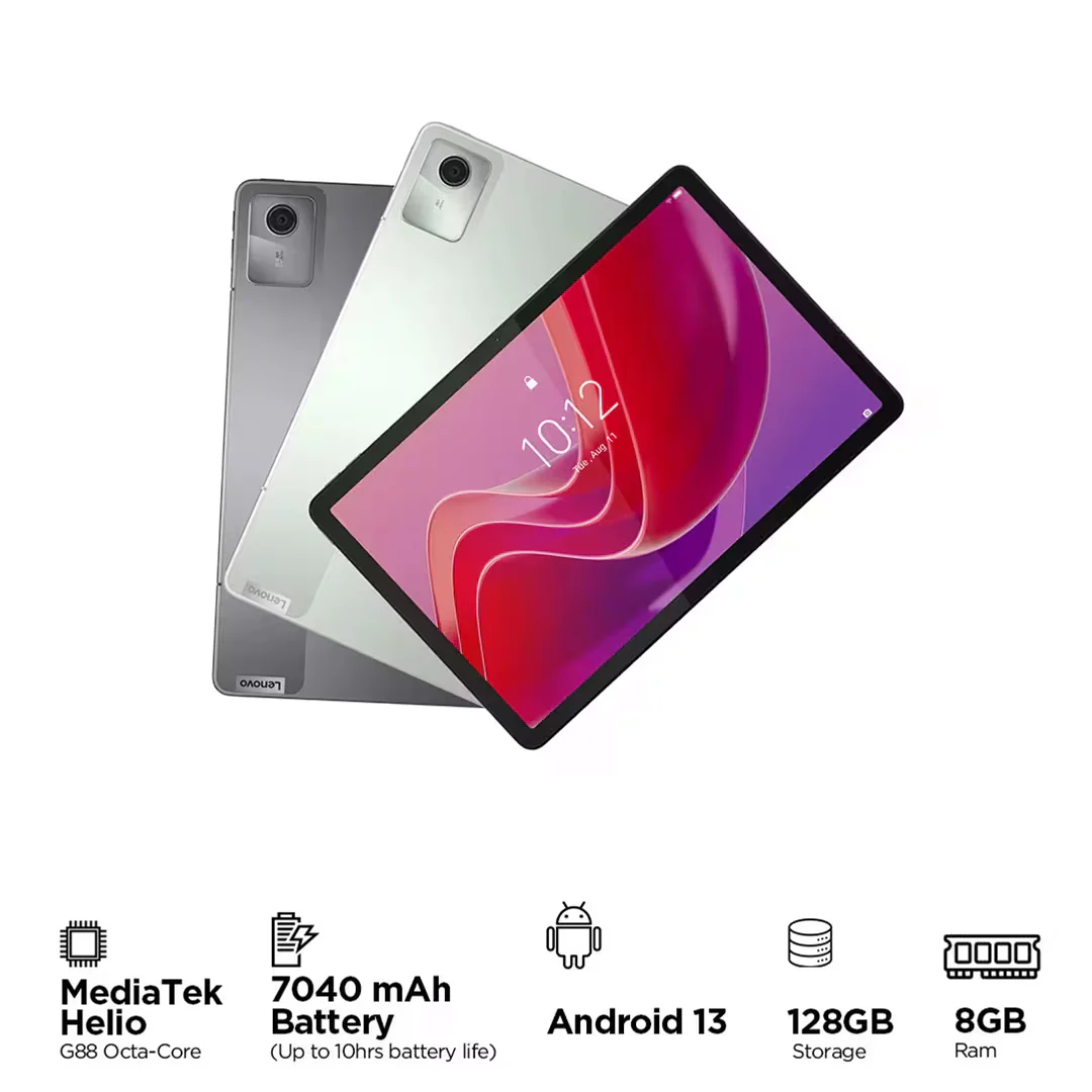 Lenovo Tab K11 TB 330XU 8GB RAM, 128GB STORAGE, 4G + Wi-Fi, ZADG0033IN - Image 3