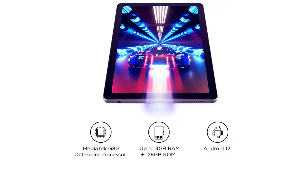 Lenovo Tab M9 - TB 310XU 4G VoLTE, 4GB RAM, 64GB Storage, 4G LTE + Wi-Fi, ZAC60016IN - Image 4
