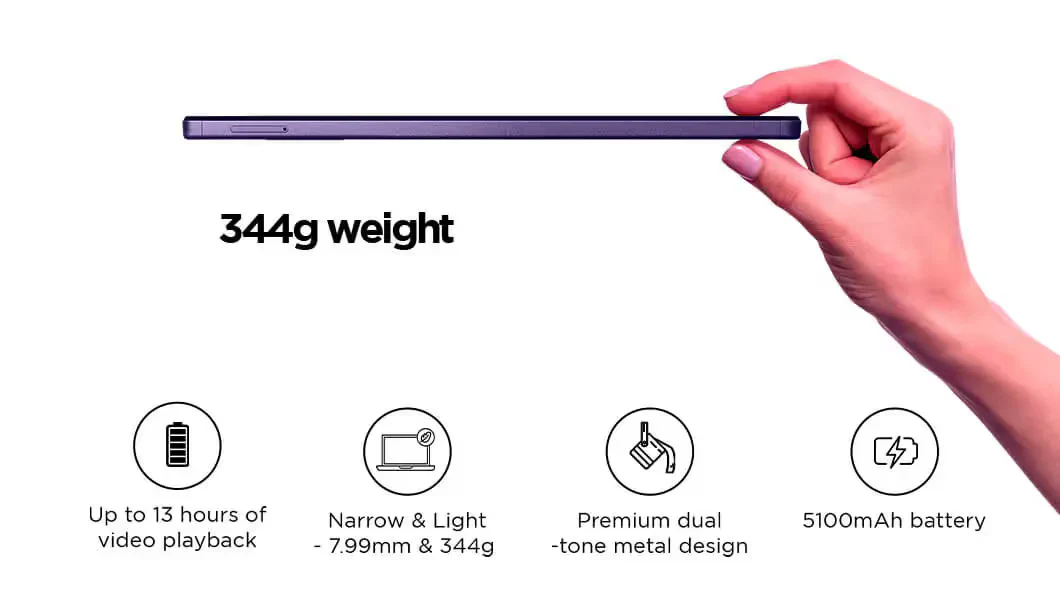 Lenovo Tab M9 - TB 310XU 4G VoLTE, 4GB RAM, 64GB Storage, 4G LTE + Wi-Fi, ZAC60016IN - Image 5