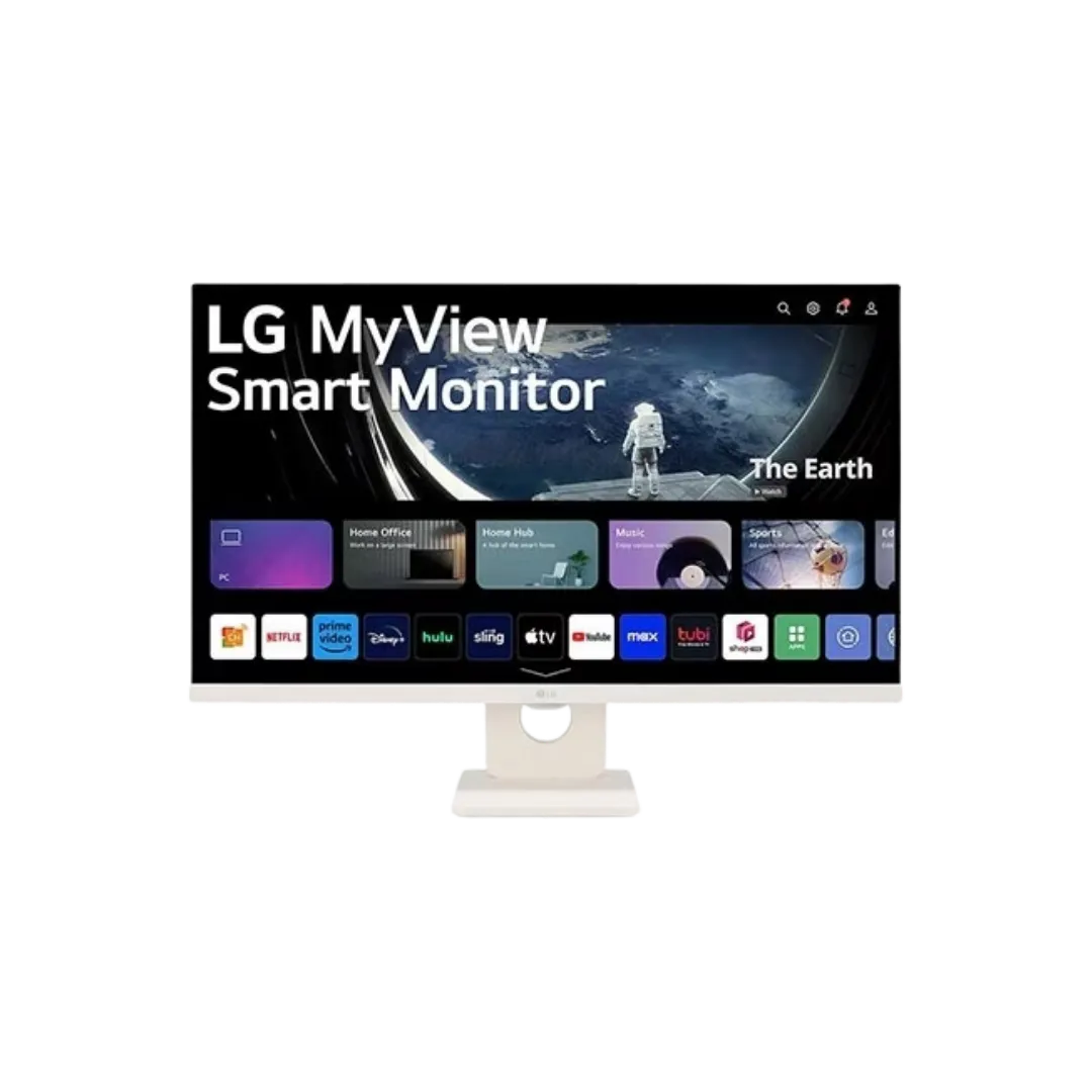 LG 27SR50FW 27-Inch FHD Monitor, 3 USB Ports, HDMI, Remote Control, AirPlay 2