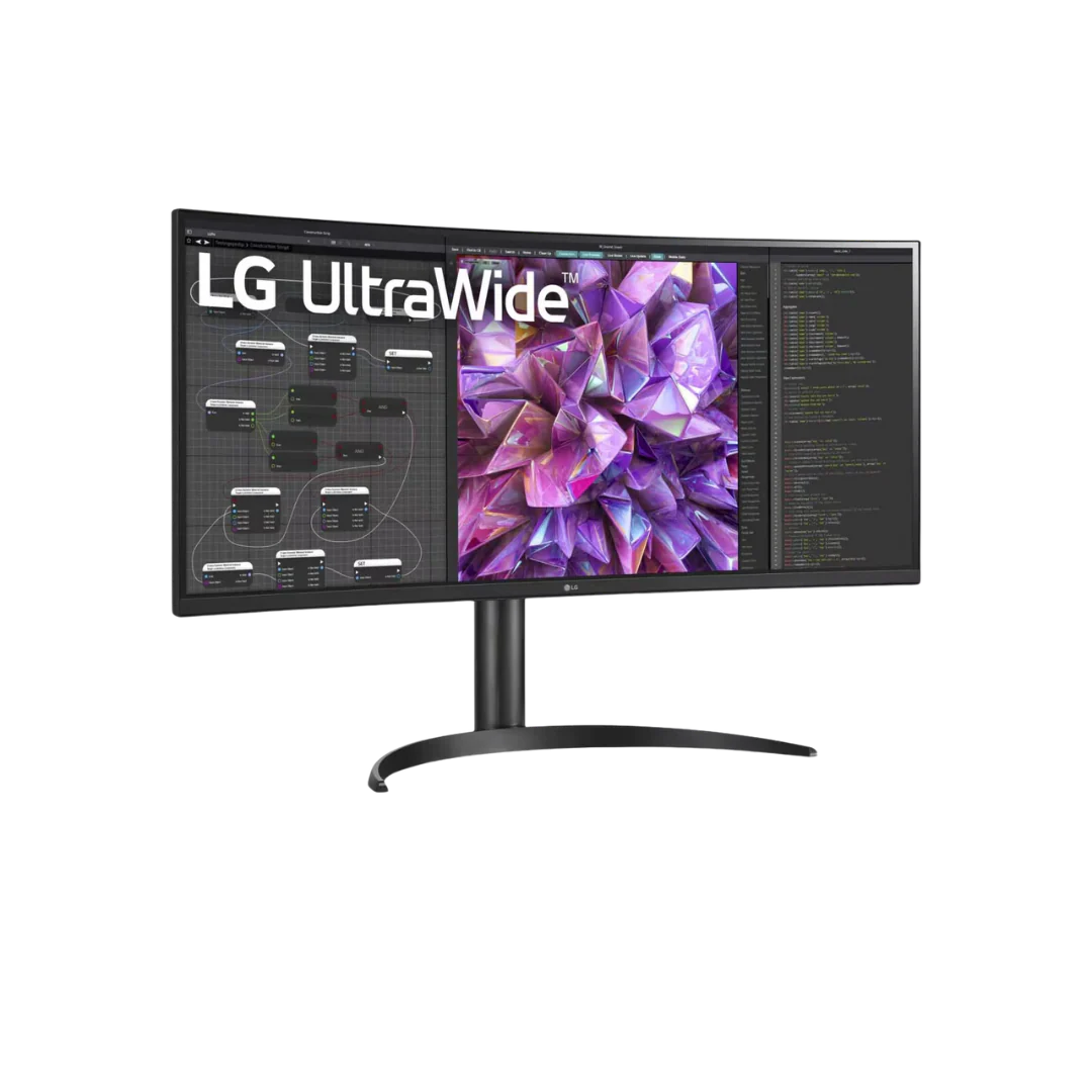 LG 34WQ75CB UltraWide Curved QHD Monitor with USB Type-C
