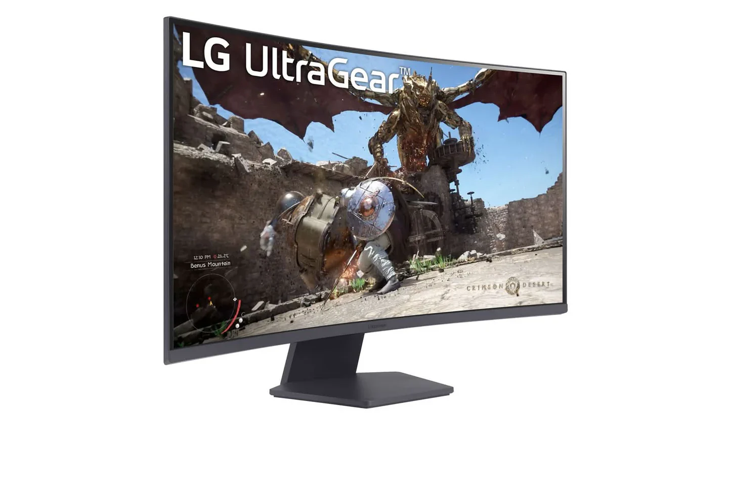 LG UltraGear 32GS60QC 32" QHD VA/HDR10/180Hz/Black Curved Gaming Monitor - Image 2