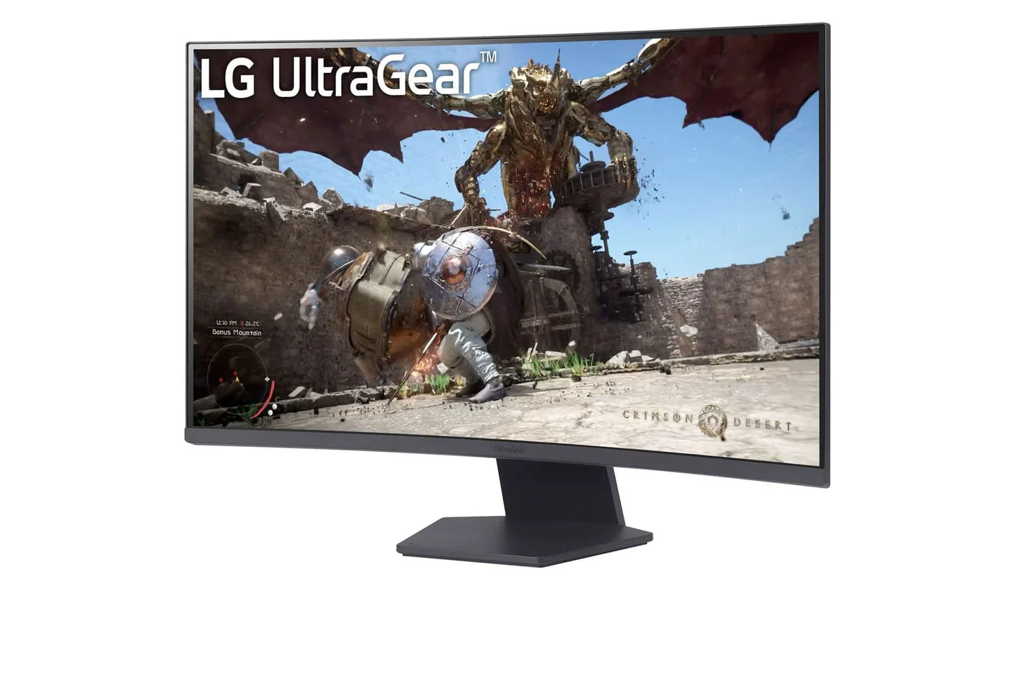 LG UltraGear 32GS60QC 32" QHD VA/HDR10/180Hz/Black Curved Gaming Monitor - Image 3
