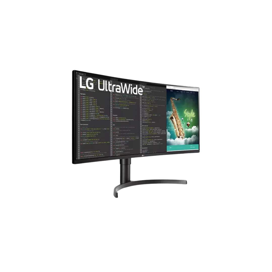 LG UltraWide 35WN75C Curved Monitor with 3440 x 1440 Resolution and 21:9 Aspect Ratio