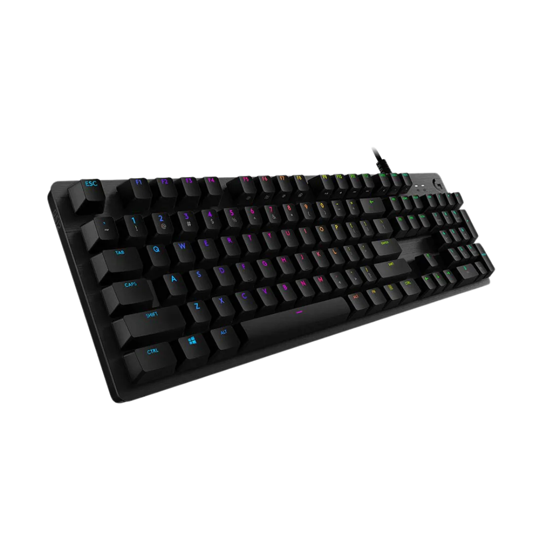 Logitech G 512 RGB Mechanical Gaming Keyboard, GX Blue Switches, USB 2.0, Backlit, Programmable Keys