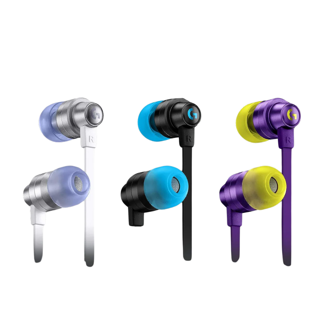 Logitech G333 Wired Dual Driver Earphones with Mic (Black)
